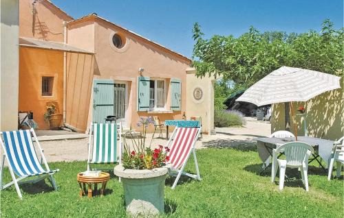 Caderousse Casa | 1 Bedroom Stunning Home In Caderousse