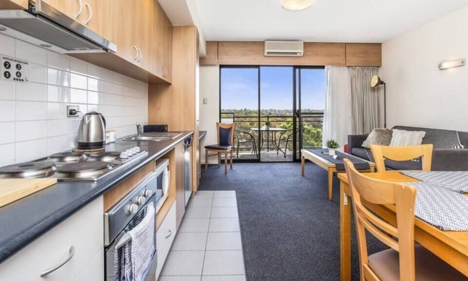 Ascot Apartamento | Las vistas panorámicas altas de un dormitorio tienen capacidad para 4