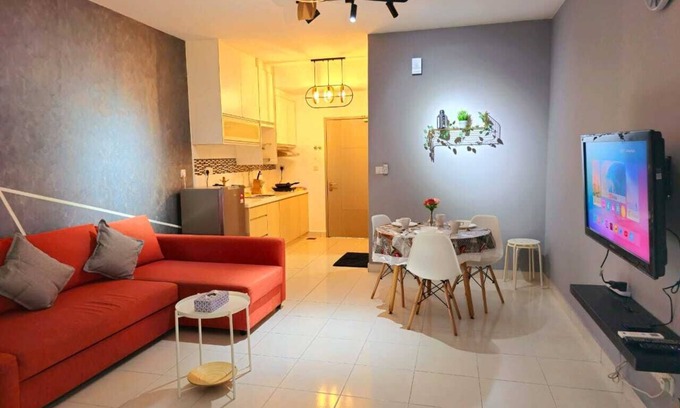 Kajang Apartamento | 1 Dream Home @ Tiara Imperio Studio 舒适和最特别让您体验阳台风景
