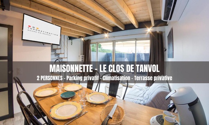 Viriat Apartamento | 1# LE CLOS DE TANVOL - Topdestination-Bourg***