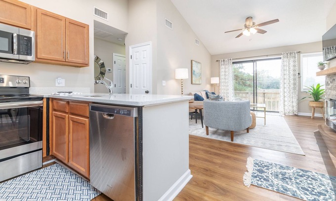 Palmetto Dunes Casa | 1-Level End Unit Villa with Picturesque Nature Views