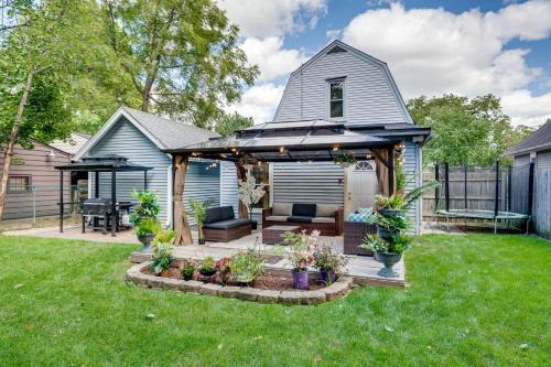 Elgin Casa | 1 Mi to Dtwn Elgin Dutch Colonial with Lovely Patio