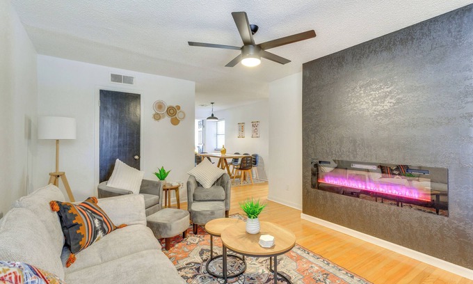 Central Oklahoma City Casa | < 1 Mi to Oklahoma City Zoo: Family-Friendly Home