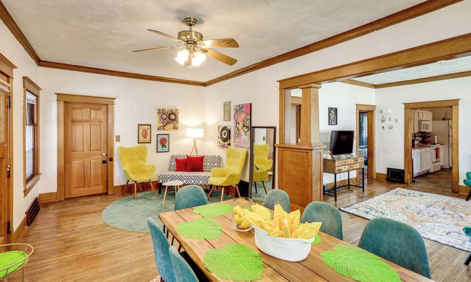 Lincoln Casa | 1 Mi to UNL: Group Getaway w/ Game Area