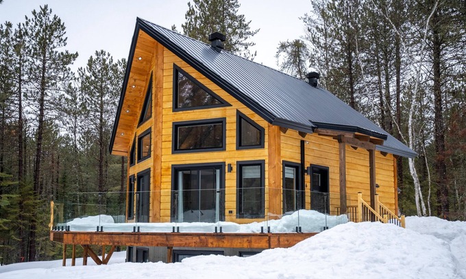 Mauricie Chalet De Esquí | 1 minute du parc national de la Mauricie. Chalet chalereux.