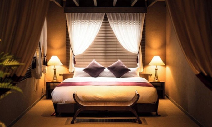 Karasumaoike Hotel | 1 night without meals King studio CALM BALI / Kyoto Kyōto