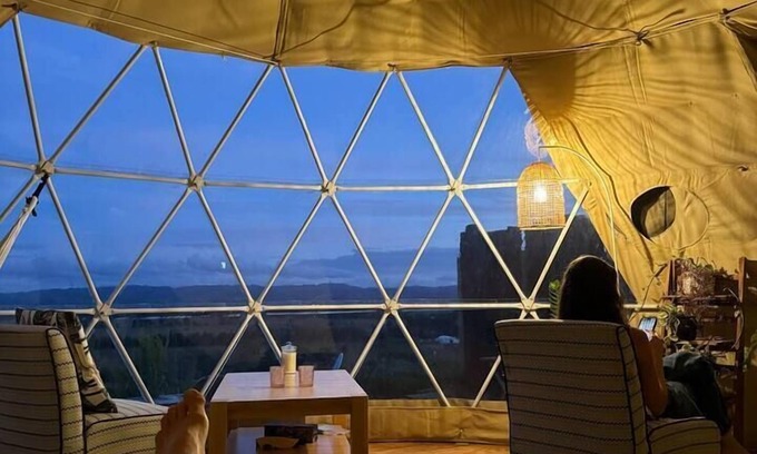 Ruakaka Alquiler De RV | 1. Waipū luxury eco glamping in offgrid geodesic dome