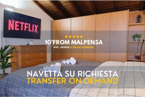 Casorate Sempione Apartamento | 10' from Malpensa & transfert on demand