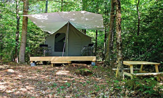 North Jay Alquiler De RV | 100 Acre Whispering Woods
