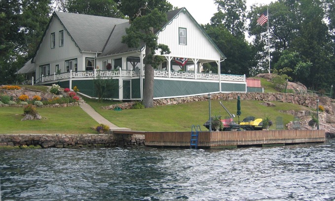 Grenell Casa | 1000 islas Great Camp Island Retreat disponible para la temporada de alquiler 2019