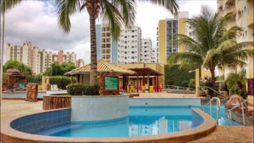 J Jeriquara Apartamento | 1004 - AP Shopping, bebidas liberadas nas piscinas e internet banda larga no AP Wi-Fi, próximo ao shopping Singapura