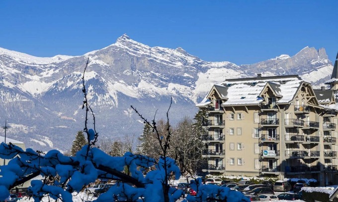 Saint-Gervais-les-Bains Apartamento | 1.o piso, piscina, balcón, tv, local para esquís, 40m², Saint Gervais