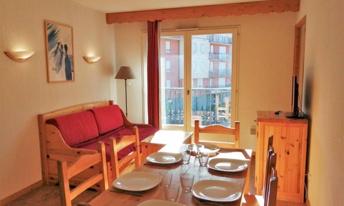 Saint-Gervais-les-Bains Apartamento | 2.o piso, piscina, balcón, tv, local para esquís, 38m², Saint Gervais