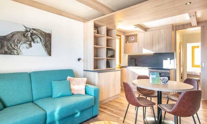 Doucy-Combelouviere Apartamento | A 200m de las pistas de esquí, balcón, tv, 40m², Valmorel