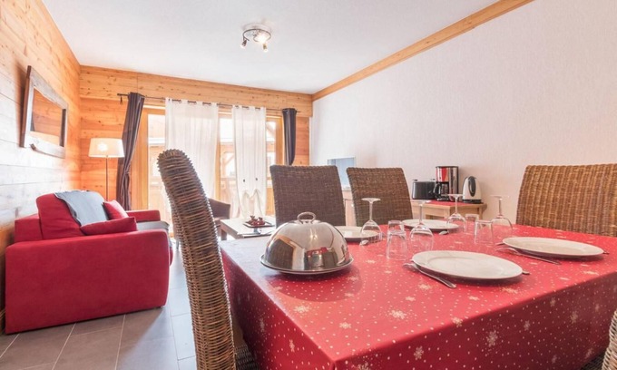 Montgenevre Apartamento | A 100m de las pistas de esquí, terraza, parking, tv, 70m², Montgenèvre