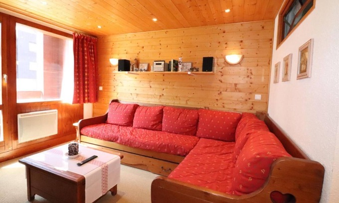 Tignes Apartamento | 100m del centro estación, 5.o piso, balcón, tv, local para esquís, 55m², Tignes