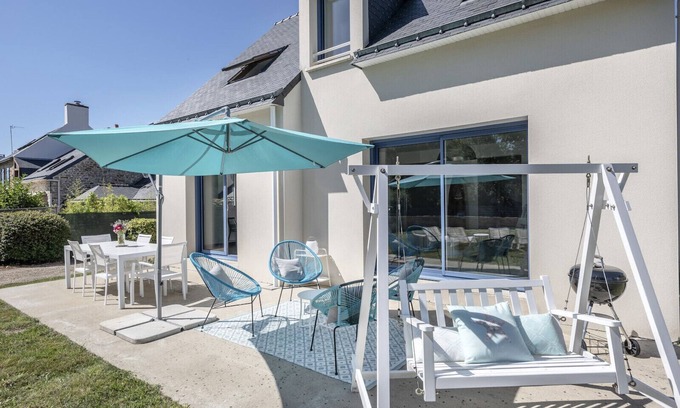 Baden Chalet De Esquí | 100m de la playa, casa para 7, vista al mar