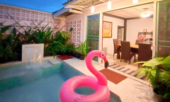 Bang Chak Casa | 101 @ Sukhumvit. + CASA sencilla + PISCINA pequeña + cerca de BTS
