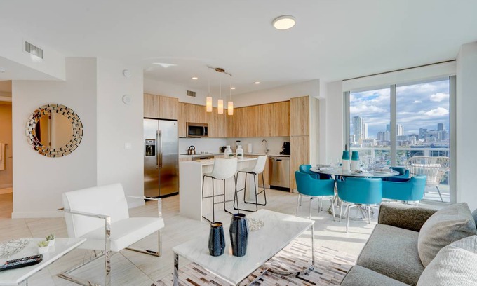 Northeast Miami Apartamento | 107 m² Apartamento ∙ 2 habitaciones ∙ 6 personas