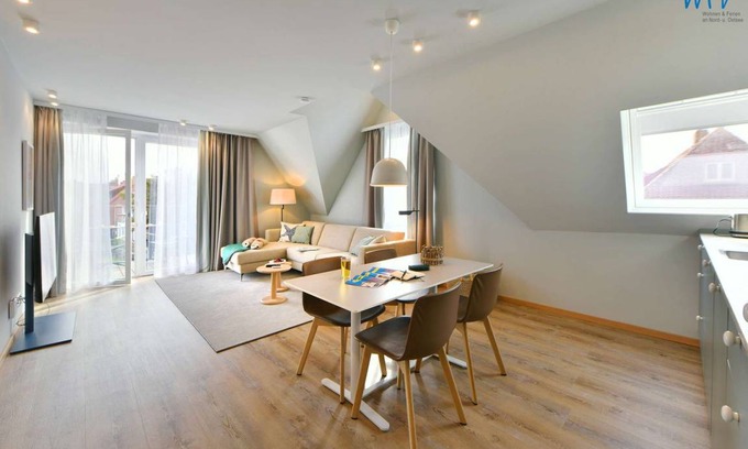 Juist Apartamento | 109 m² Apartamento ∙ 2 habitaciones ∙ 8 huéspedes