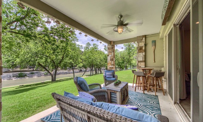 New Braunfels Condominio | 109 m² Apartamento ∙ 3 habitaciones ∙ 8 huéspedes