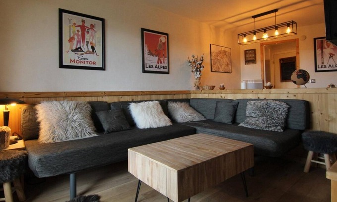 Jeux Apartamento | 3.o piso, balcón, tv, local para esquís, 26m², Alpe d'Huez