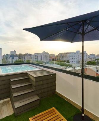 Evaristo Morales Apartamento | 10ThFloor Penthouse With JACUZZi 6 Guest, Family Ambient