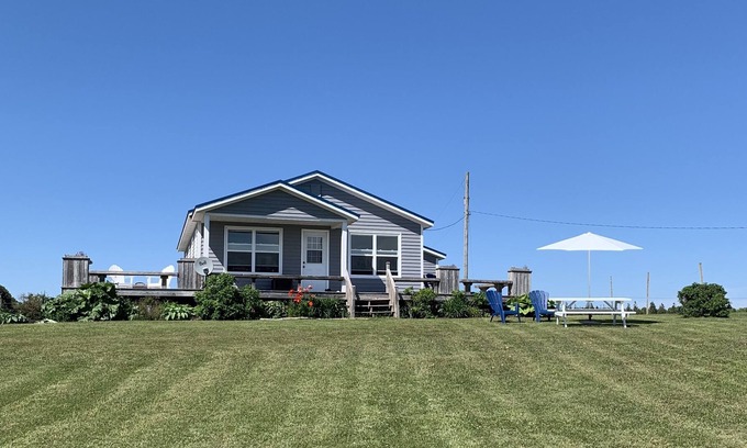 Queens County Cabaña | 110 Waterview Lane, relax right on the beach
