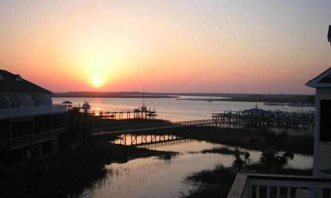 Waters Edge Casa | Waters Edge 113 - Sunset Haven - Piscina