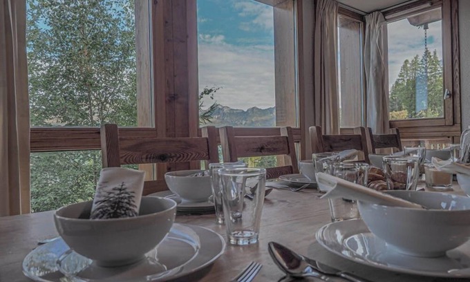 Vallandry Chalet De Esquí | 12 person detached chalet directly on the piste with stunning views