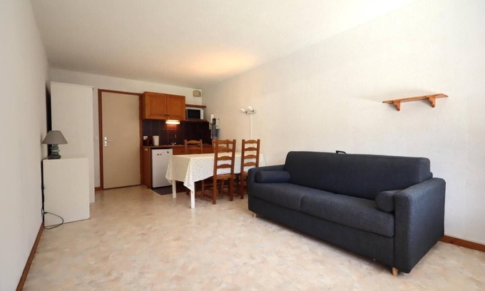 Les Houches Apartamento | A 120m de las pistas de esquí, 1.o piso, parking, tv, local para esquís, 27m², Les Houches
