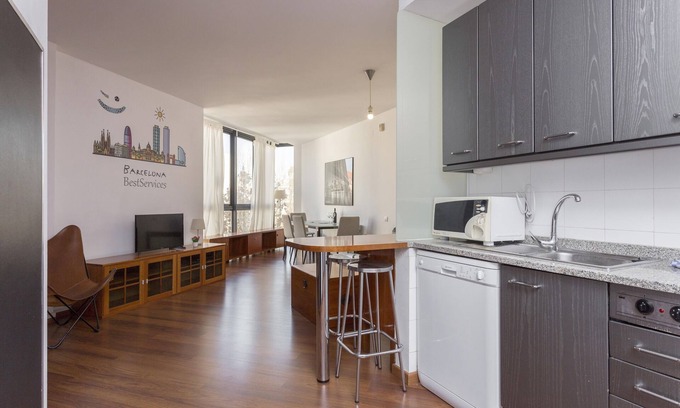 La Vila Olimpica del Poblenou Apartamento | 1212 - Olimpic Ciutadella Apartment