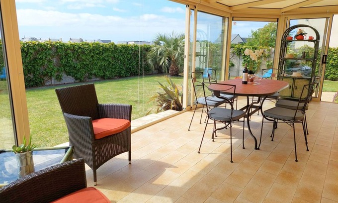 Plouescat Casa | 130 m² Casa ∙ 3 habitaciones ∙ 6 personas
