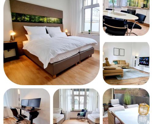 Luenen Apartamento | 135m²-Apartment I max. 8 Gäste I Zentral I Küche I Balkon I Parken I WLAN
