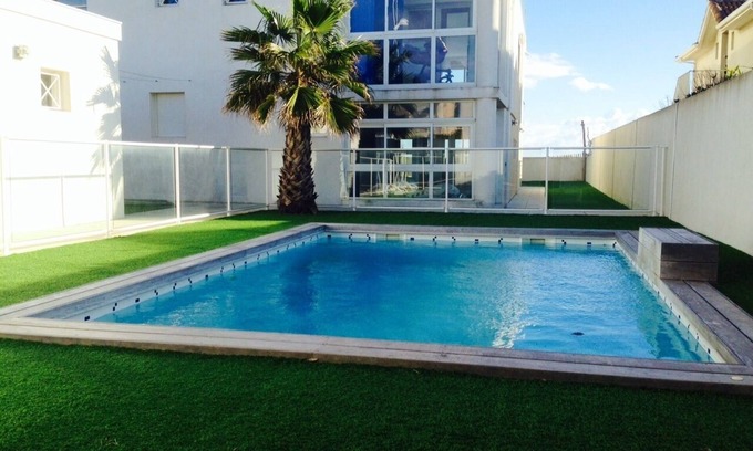 Carnon-Plage Casa | APARTAMENTO GRANDE DE 140 M2 / 1ª LÍNEA / VISTA AL MAR / PISCINA DIRECTA