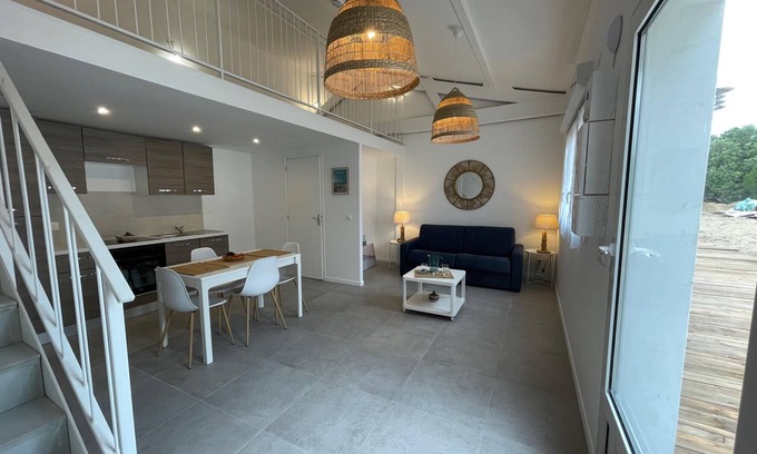 Saint-Pierre-d'Oleron Apartamento | (15) New studio, in near the salt marshesthe golf and the beach.