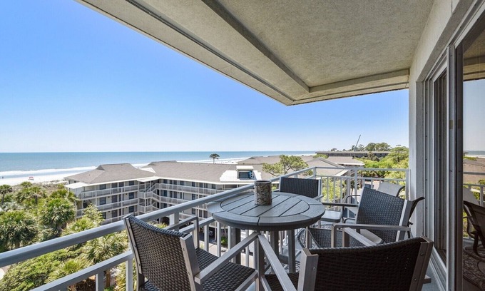 North Forest Beach Villa | 1506 SeaCrest ~ 5th Floor End Villa with Panoramic Ocean Views!