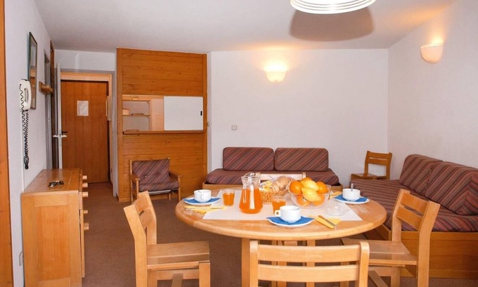 Bergers Apartamento | 150m from shops, parking, tv, ski locker, 30m², Alpe d'Huez