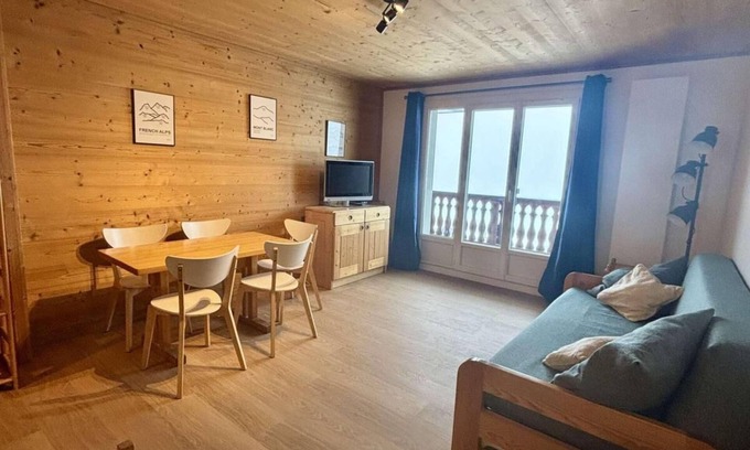 Viel-Alpe Apartamento | 2.o piso, balcón, tv, local para esquís, 39m², Alpe d'Huez