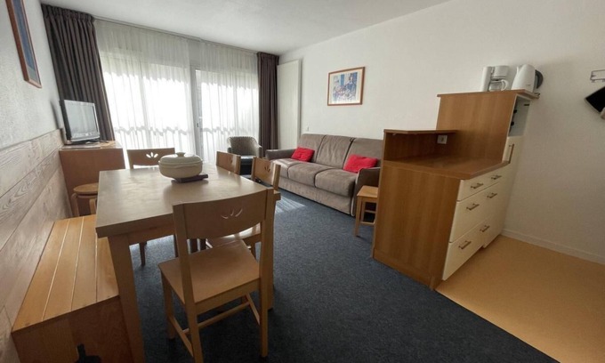 Eaux-Bonnes Apartamento | A 150m de las pistas de esquí, 2.o piso, vista pistas, fitness, piscina, sauna, tv