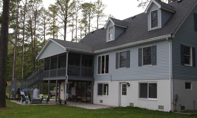 Onancock Casa | 16 Acres Waterfront Retreat en Deep Creek
