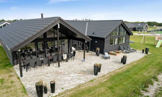 Houstrup Casa | 16 personas casa en Nørre Nebel