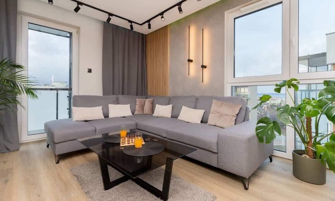 Nowy Port Apartamento | 16th Floor Apartment | Gdańsk | Two Bedrooms