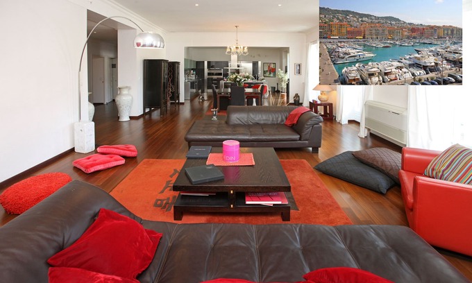 Quartier du Port Apartamento | Apartamento de lujo único 3/4 dormitorios, 3 baños. Vistas fabulosas de puerto / yate