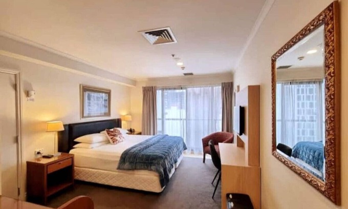 Auckland Central Business District Apartamento | Metroview Studio in CBD with Air-con, Pool and Gym