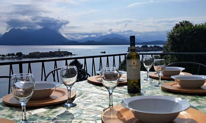 Carciano Casa | 180° breathtaking view of 3 islands, terrace,garden, patio, garden and parking