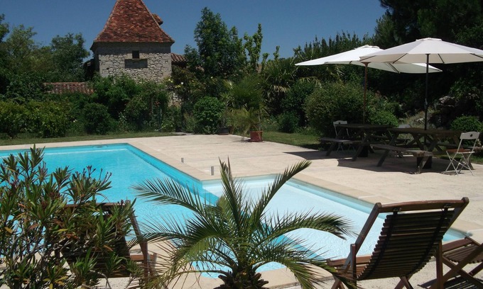 Lectoure Otro | Alquiler granja Gascuña XVIIIs Restaurada: El Bourdieu Combarrau