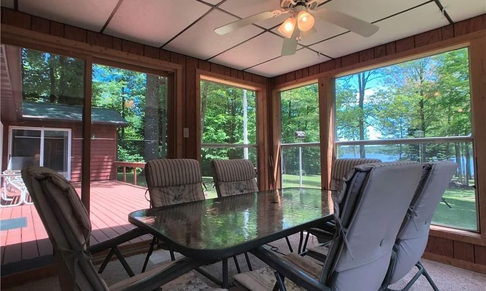 Reserve Cabina | 1900 miles of shoreline on the Chippewa Flowage to explore, great fishing, and great for water sports