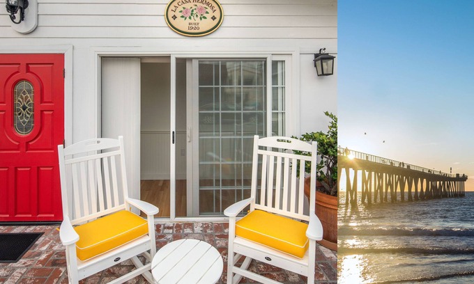 Hermosa Beach Casa | VISTA AL OCÉANO 1920 Casita Hermosa Beach