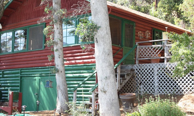 Clearlake Cabina | 1930's Rustic Cabin en Private Honeymoon Cove Estate Duermen 11